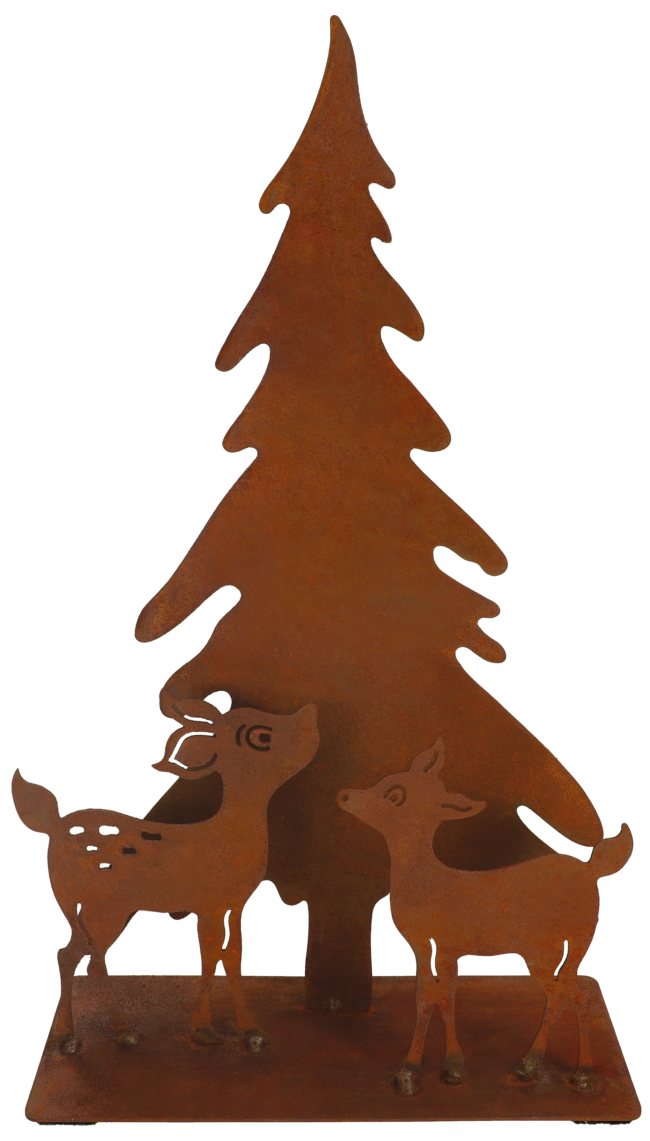 KOTARBAU Weihnachtsbaum Weihnachtsdekoration 25 x 15cm Weihnachts-Silhouette